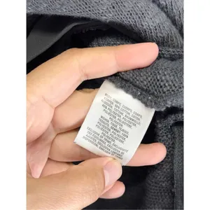Anthropologie Dellata Nubby CircleLight Sweater Charcoal Gray Women‎ Size Small thumbnail 8