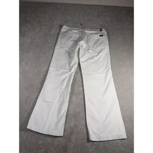 seven for all mankind jeans stovepipe jeans white 29 thumbnail 8