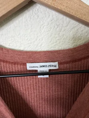 James Perse Sunset Ribbed‎ Tank High Neck Womens Size 5 / US XXL thumbnail 3