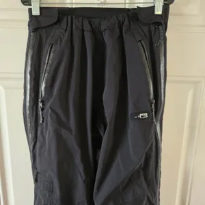 REI Women XS Black Full Side Zip Snow Ski Shell Pants Waterproof Alpine Outdoor thumbnail 2