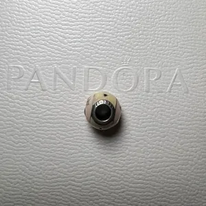 Pandora sterling silver and enamel retired love mom charm thumbnail 2