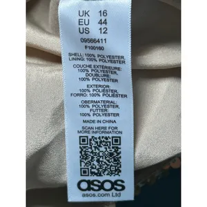 NWT ASOS Sequin Cowl Neck Slip Mini Dress Gold‎ Party Strappy Open Back Size 12 thumbnail 7