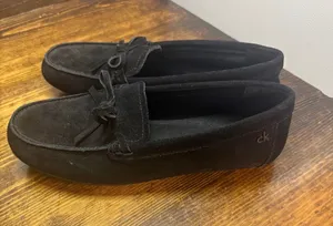 Calvin Klein black loafers size 5 thumbnail 1
