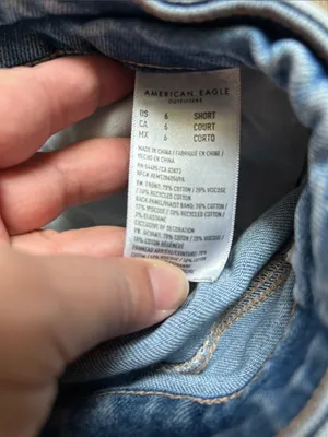 American Eagle Outfitters Light Blue Straight Jeans thumbnail 6