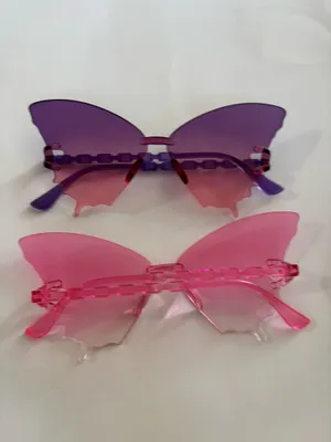 2 Pairs Butterfly Sunglasses(Brand New) thumbnail 2