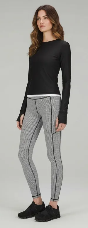 Lululemon Speed Up‎ Tight Full On Luxtreme Teeny Tooth 8 thumbnail 1