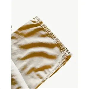 Anthropologie Sanctuary Wide Leg Cream/Ivory Capri Ultra Soft and Light SZ 30 thumbnail 2