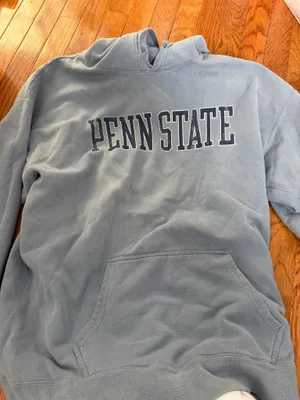 penn state hoodie Blue Size L thumbnail 1
