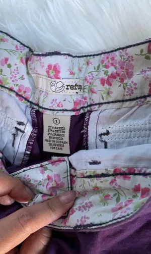 Refuge Purple Shorts thumbnail 4