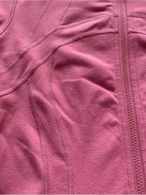 LULULEMON Define Jacket Luon Cherry Tint Pink Size 6 Full Zip RARE GUC thumbnail 11
