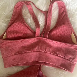 La Cruz pink high-,waisted activewear set New in package thumbnail 7