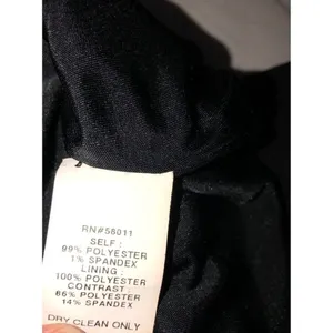 David Meister Dress Size 4 Black Sheer Top Short Sleeve Chic Classic USA thumbnail 11