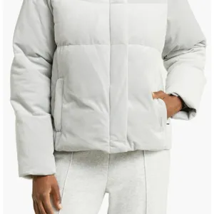 Zella Velvet Puffer Jacket Sz L thumbnail 13