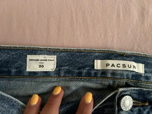 Vintage Loose Cropped Jeans thumbnail 4