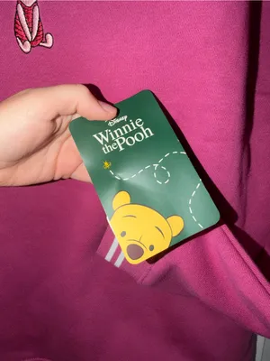 Disney Winnie the Pooh Magenta Crewneck Sweatshirt thumbnail 6