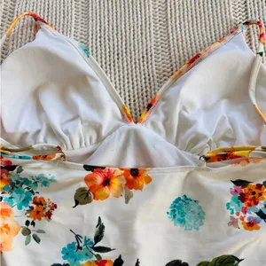 Cupshe Floral One Piece Swimsuit. thumbnail 3