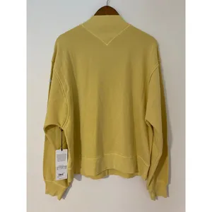 NWT ALO Yoga Washed Freestyle Sweatshirt Sulphur Wash Yellow Large thumbnail 9