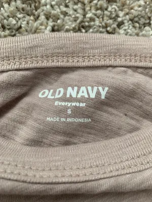 Old Navy Everywear Light Pink Long Sleeve Top thumbnail 2