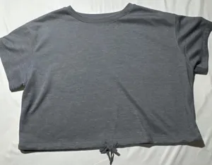 TEK GEAR XL Gray On-the-Go Casual Crop Top thumbnail 1