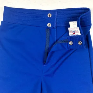Vintage Retro Gym Shorts Womens XS‎ XXS Teamwork Athletic 80s Blue USA Made NWOT thumbnail 5