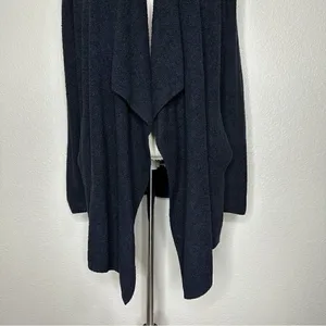 Barefoot Dreams Cozychic Lite Black Open Front Cardigan, Size S/M thumbnail 6