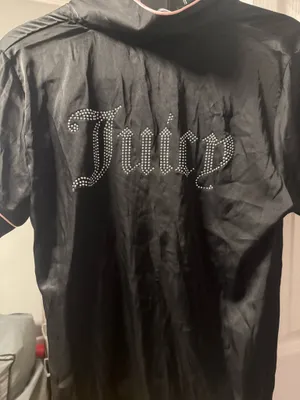 Juicy Couture Satin Two-Piece Pajama Set thumbnail 2
