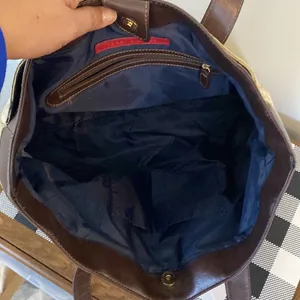 Tommy Hilfiger brown-tan tote bag thumbnail 10