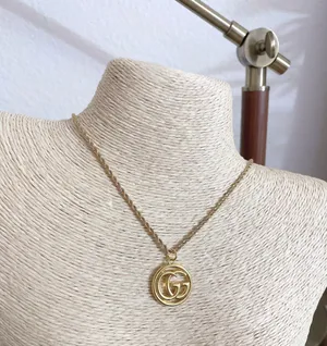 Designer Gold Plated Necklace thumbnail 6