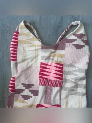 Aerie One Piece Swimsuit Geometric Patchwork Women’s Small Beach thumbnail 2