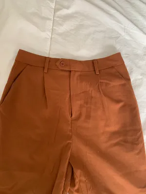 Forever 21 Burnt Orange Dress Pants thumbnail 2