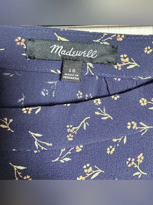 MADEWELL Ruffle Wrap Midi Skirt in Spring Fling, 10, Feminine Floral Cottagecore thumbnail 12