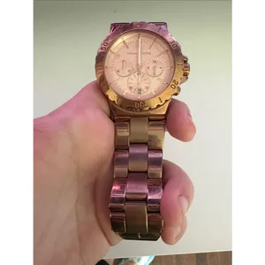 Michael Kors Rose Gold Chronograph Stainless Steel Watch thumbnail 3