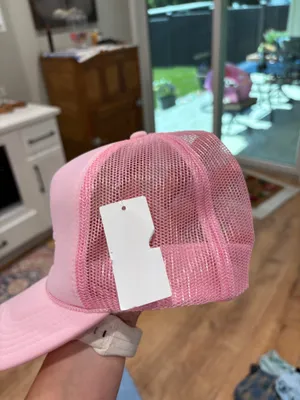 Lake please trucker hat Pink thumbnail 4