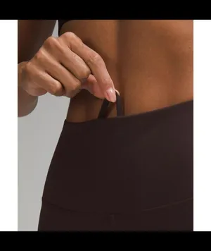 Lululemon Wunder Train High-Rise Tight 28" size 4 Espresso NWT Authentic thumbnail 6