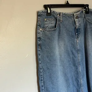 Vintage Hydraulic Women's Denim Skirt Size Large 11/12 thumbnail 3