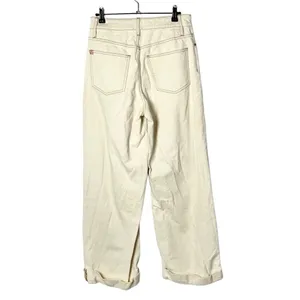 Urban Outfitters BDG Off White‎ Stovepipe High Rise Wide Leg Jeans 27 thumbnail 4