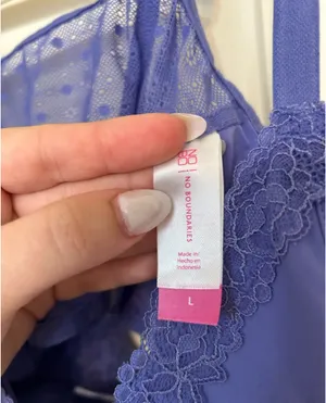No Boundaries Purple Corset Top thumbnail 5