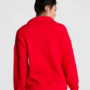 Victoria's Secret matching sweat set in red💋 thumbnail 2