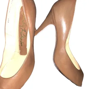 Vintage Stanley Philipson‎ Leather Heels Brown Size 6.5 thumbnail 1