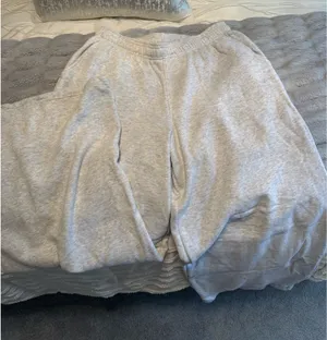 Garage Grey Sweatpants Wide-Leg thumbnail 1