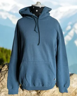 Russell Athletic Womens Sweatshirt Sz S Hoodie Blue‎ Dri-Power Pocket thumbnail 1