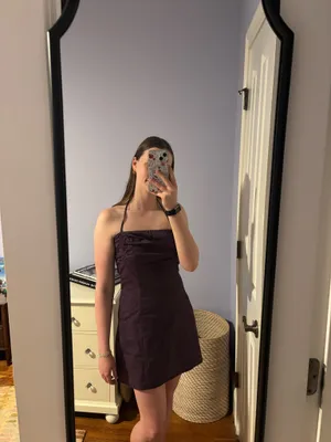 Peppermayo Sonique Mini Dress - Plum thumbnail 3