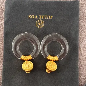 NWOT Julie Vos Madison Statement Earring thumbnail 4
