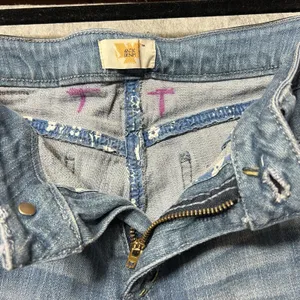 Antik Denim Womens 30 Bootcut‎ Jeans Medium Wash Embroidered Pockets Low Rise thumbnail 8