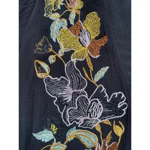Lulu’s Puerto Vallarta Black Embroidered Maxi Dress thumbnail 16