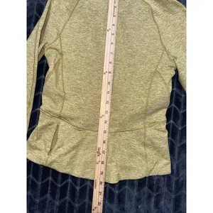 Lululemon Women's Always Alert 1/2 Zip Up Jacket Long Sleeve Cropped Size 2 thumbnail 11