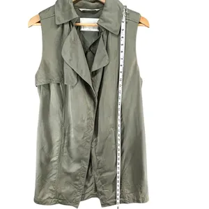 Babaton Aritzia Vest Womens S Sleeveless Trench Duster Long Open‎ Front Layering thumbnail 7
