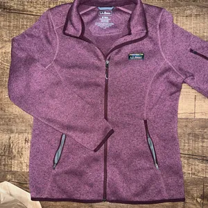 NEW LLBean thermal zip up thumbnail 2