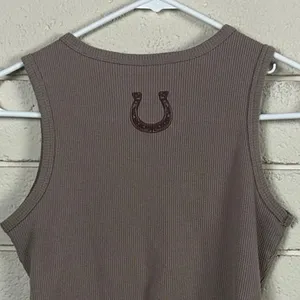 Homegirl Rodeo Wild West Brown Tank size S thumbnail 7