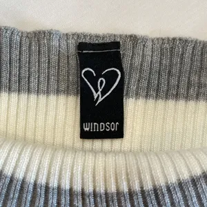 WINDSOR off the shoulder striped crop sweater  Size Medium thumbnail 2